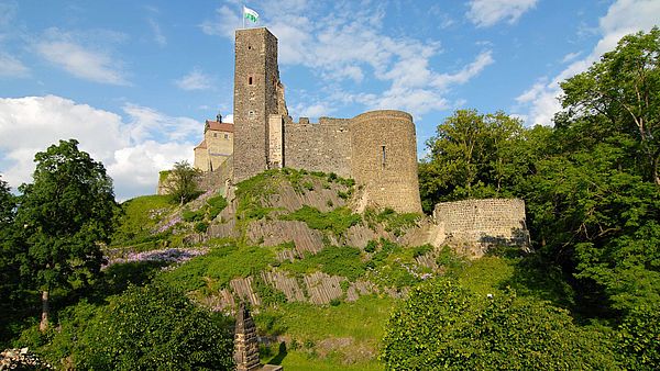 Ansicht der Burg Stolpen