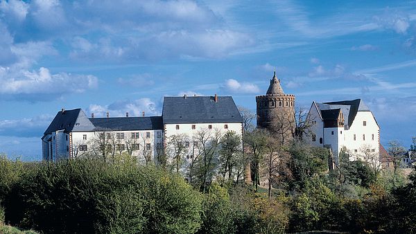 Burg Mildenstein Ansicht von Westen