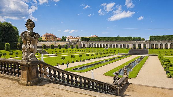 Ansicht des Barockgarten Großsedlitz