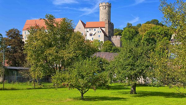 Ansicht der Burg Gnandstein